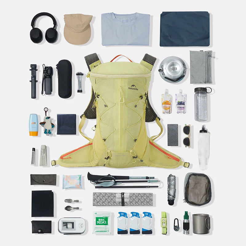 Naturehike Multifunctional Hydration Backpack Lightweight Hiking Rucksack 12L 16L Large-capacity Hydration Bladder Cycling Ruck