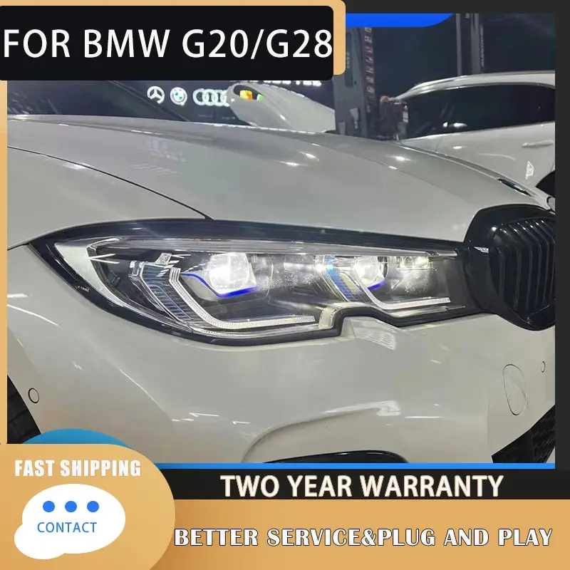 Car Lights For G20 G28 3 Series 320i 330li 2020-2022 LED Auto Headlight Assembly Upgrade Laser M Performance Kit Accessories