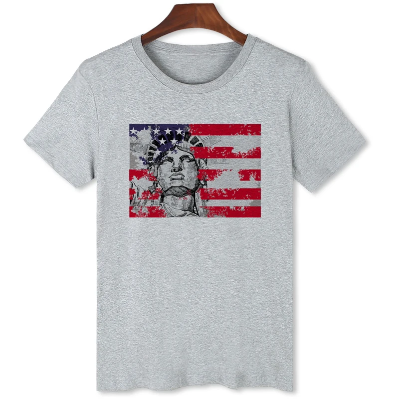 BGtomato 3D American Flag T-shirt per uomo Summer cool top camicie casual a maniche corte marca T-shirt comode di buona qualità