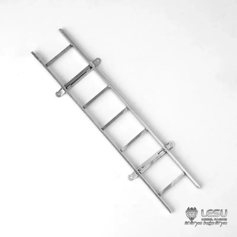 LESU 1/14 Escalera portátil para camión G-6209 adjunta al vehículo Escalera de herramientas Piezas universales extraíbles para camiones de tracción Tamiya