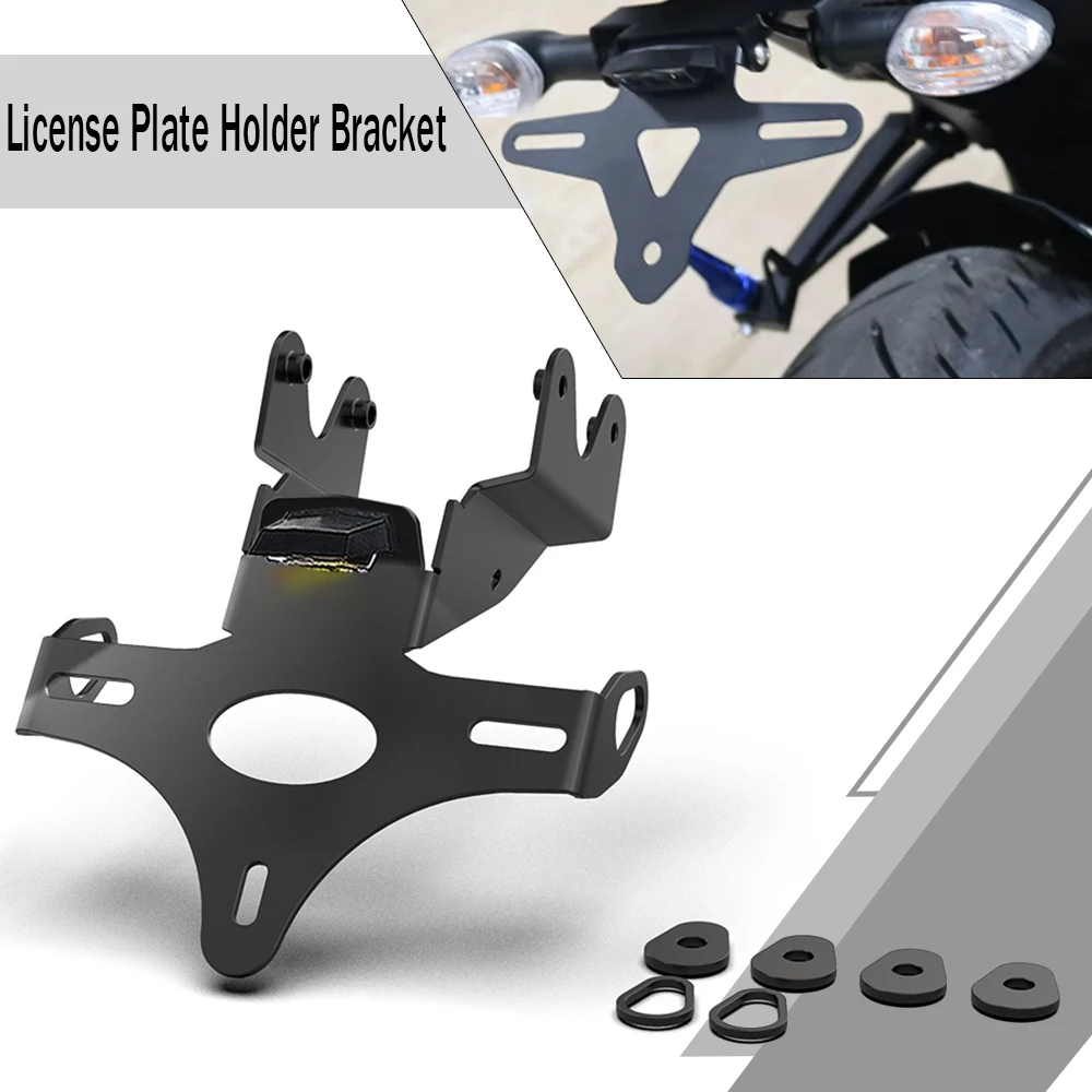 

Fit For Yamaha MT-09 / MT09 MT 09 SP 2024 2025 2026 Motorcycle Rear License Plate Holder Bracket Tail Tidy Fender Eliminator Kit