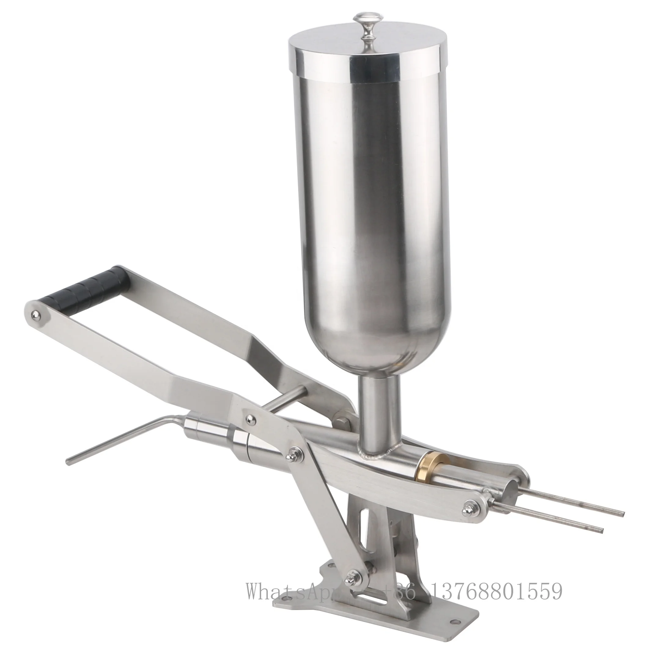 304 Stainless Steel 5L Manual Churro Filler Donut Churros Filling Machine