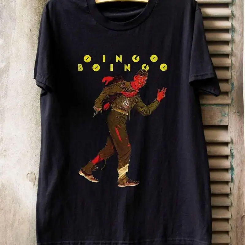 

Новая классическая футболка Oingo Boingo Just A Lad, черная, S 5XL