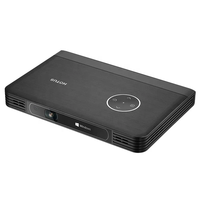 Built-in Windows 10 system 128GB portable smart DLP projector for business office presentation education small meeting