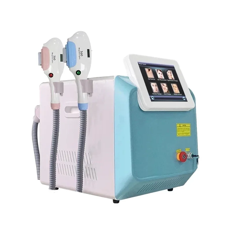

2024 IPL Laser Permanent Hair Removal Magneto Opt Nd Yag Laser RF Epilator IPL Hair Remover Machine