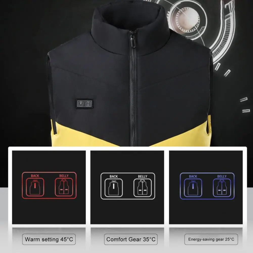 11 Areas Men Women Heated Jackets Outdoor Vest Coat USB Long Sleeves Heating Hooded Jackets Warm Winter Thermal Clothing