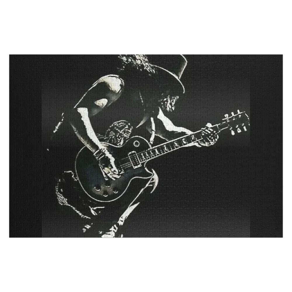 Album slash guitar Jigsaw Puzzle Custom Gift Wooden Name Puzzle