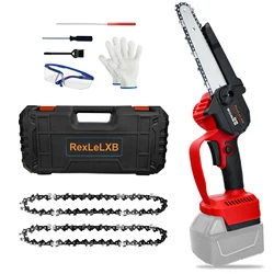 Motosierra eléctrica de 450W para carpintería, herramienta de jardín, Mini Sierra de podar inalámbrica portátil de mano para Milwaukee, batería de iones de litio de 18/20V