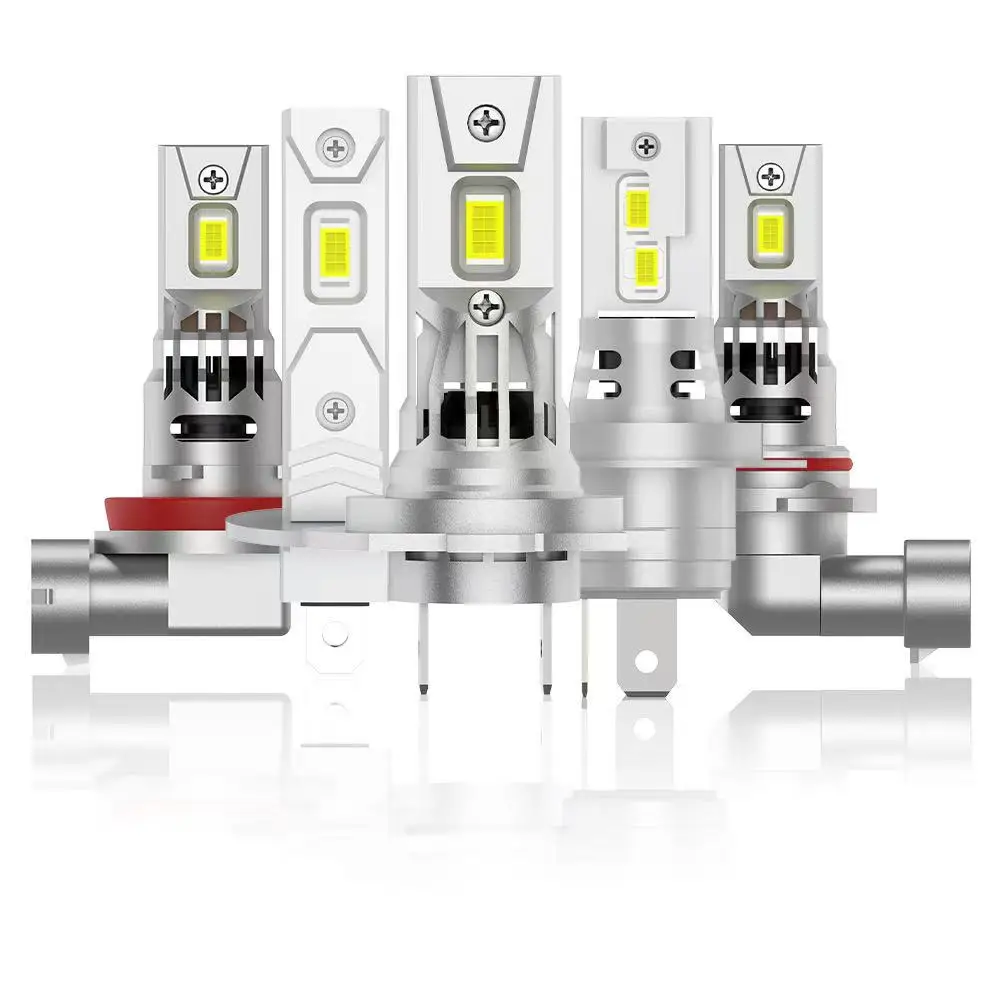 

2Pcs H7 LED H4 H1 H3 HB4 9006 Car Headlight Bulbs 120W 50000LM 6000K CSP For Auto Lamps Turbo Led Car Accessories