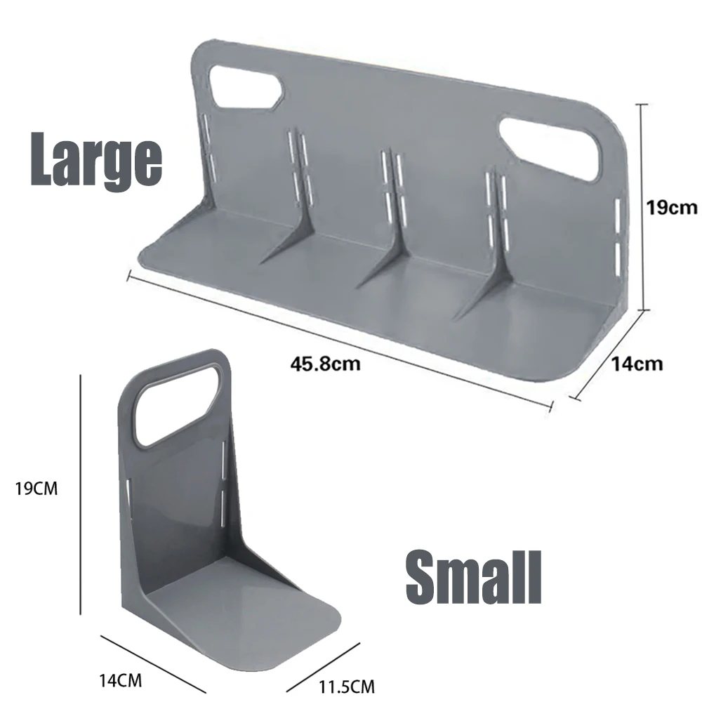 Car Trunk Storage Box Fixed Partition 1PCS Multifunctional Auto Trunk Fixed Rack Holder 2Size Shake-proof Fence Storage Holder