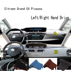 For Citroen Grand C4 Picasso Accessories Dashboard 310S Cover Instrument Panel Dash Mat Dashmat Protective Pad