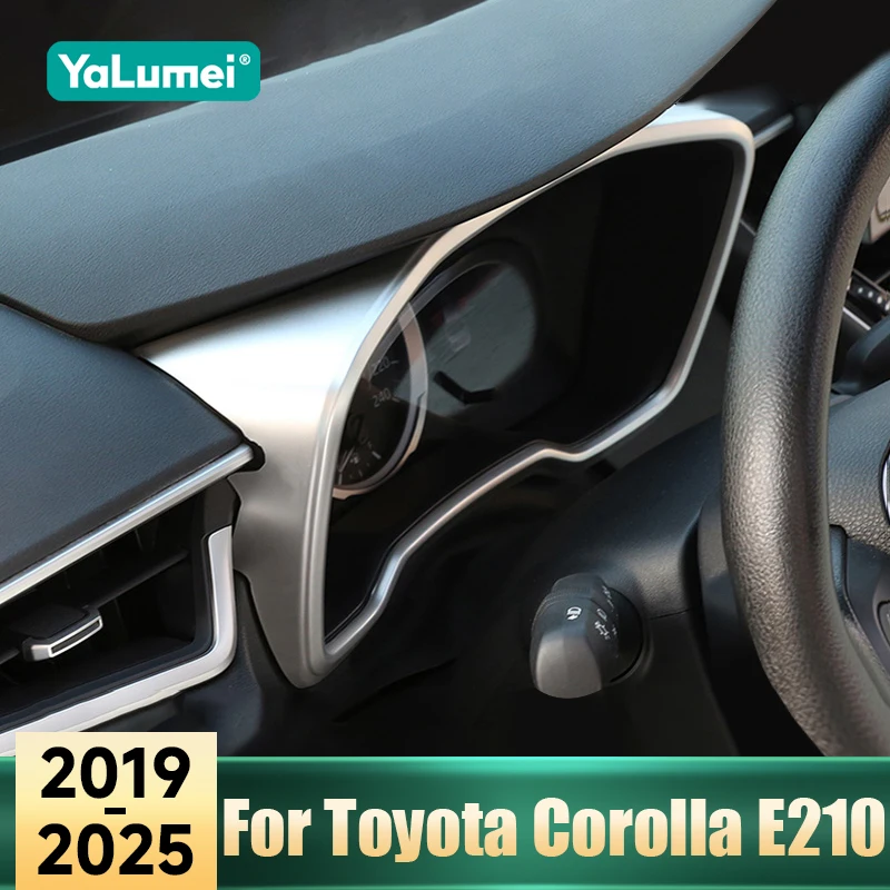 Für Toyota Corolla E210 Hybrid 2019 2020 2021 2022 2023 2024 2025 ABS-Kunststoff Auto Armaturenbrett Instrumententafel Zierleiste Abdeckung Aufkleber