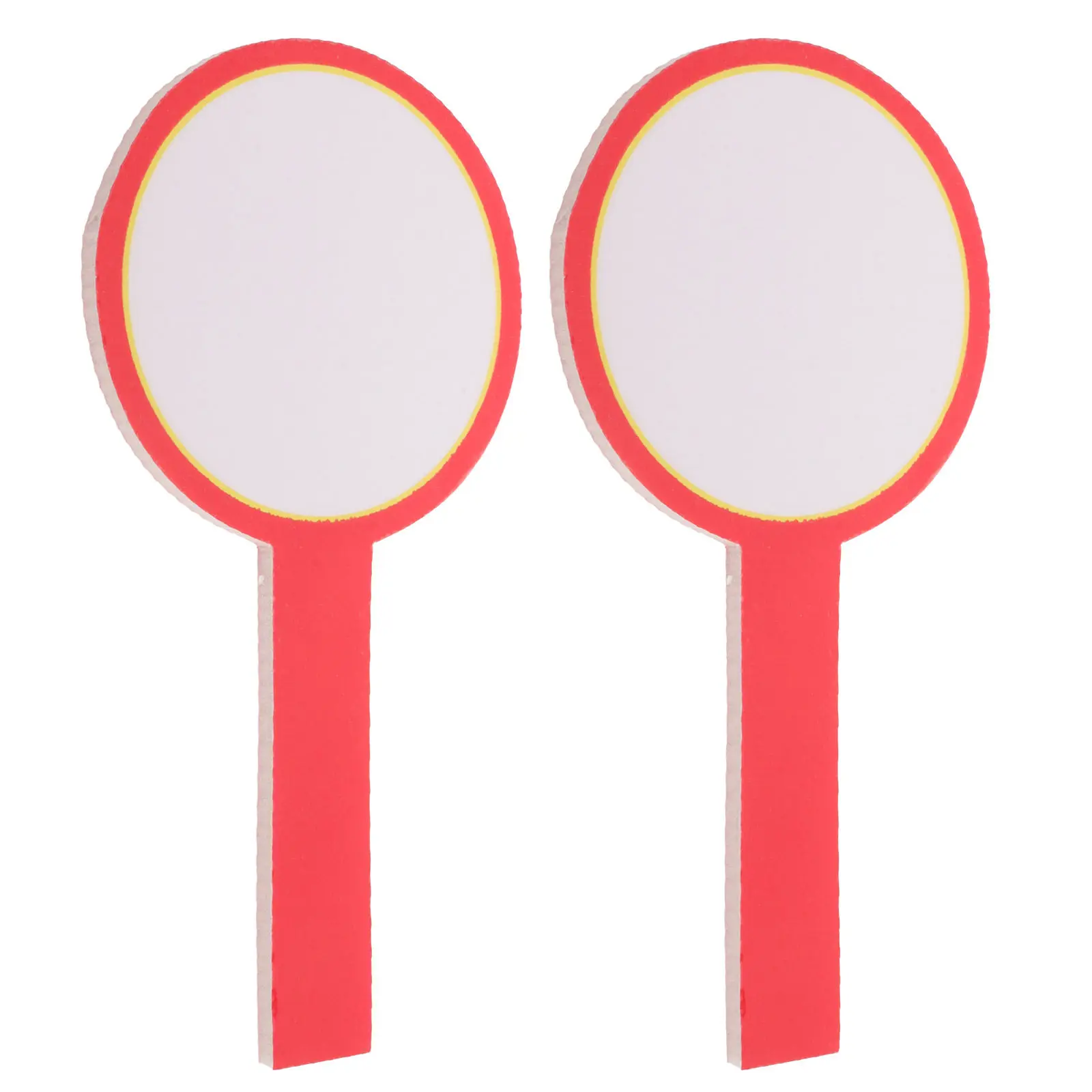 

Набор из 2 портативных двусторонних маркерных досок для записей, сухого стирания, многоразового использования, пустых, миниатюрных, для голосования