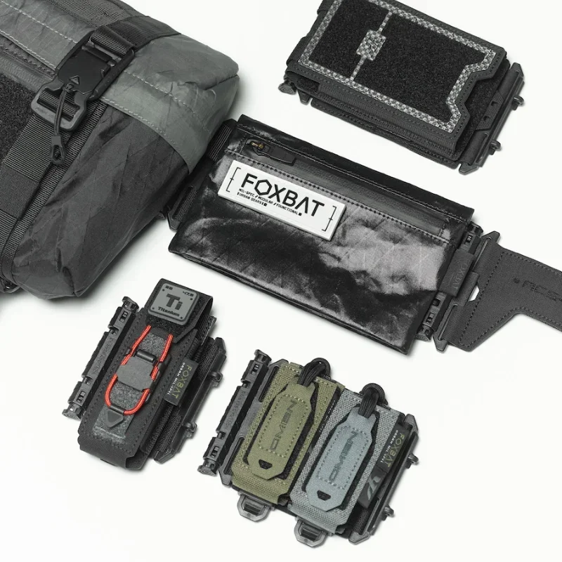 FOXBAT HMS Modular Shoulder Strap MOLLE Expansion Panel Functional Crossbody Bag Accessory HINGE