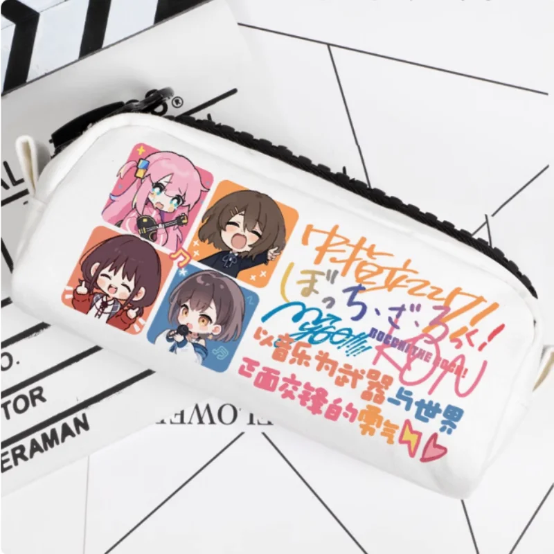 Anime BOCCHI THE ROCK!  Gotoh Hitori Pencil Case Oxford Canvas Storage Bag Pencil Box Pencilcase School Pen Bag 2688