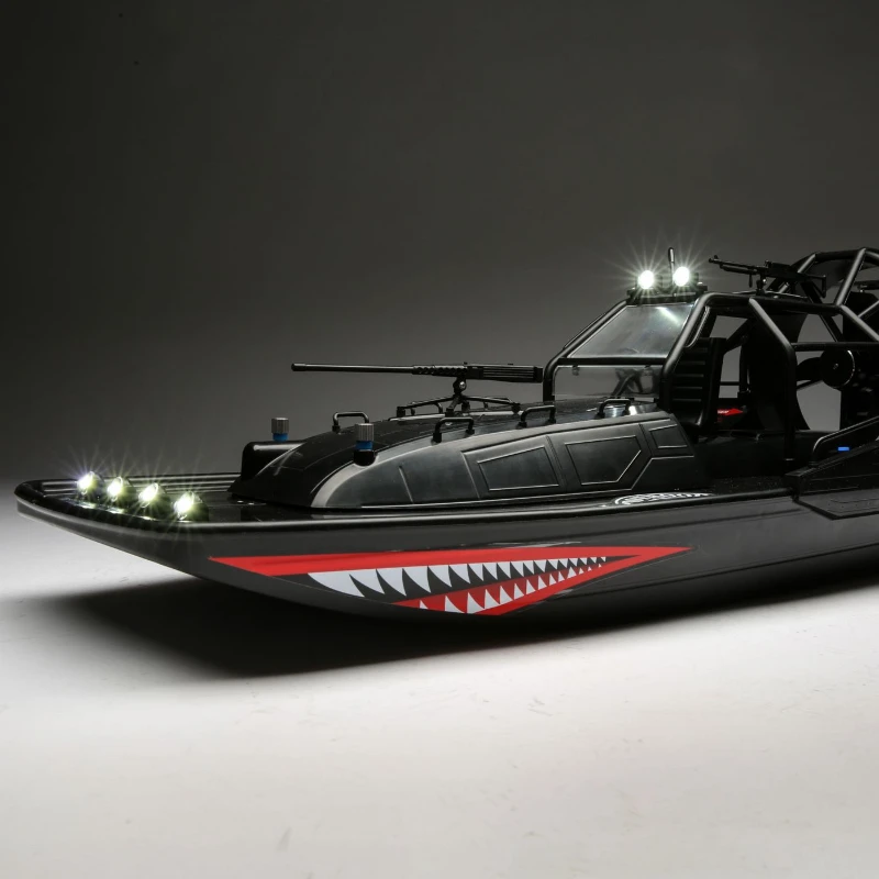 RC Wind-driven Boat Speedboat Model Toy Gift Shark Pneumatic Amphibious Boat Brushless Power Remote Control Ship Model