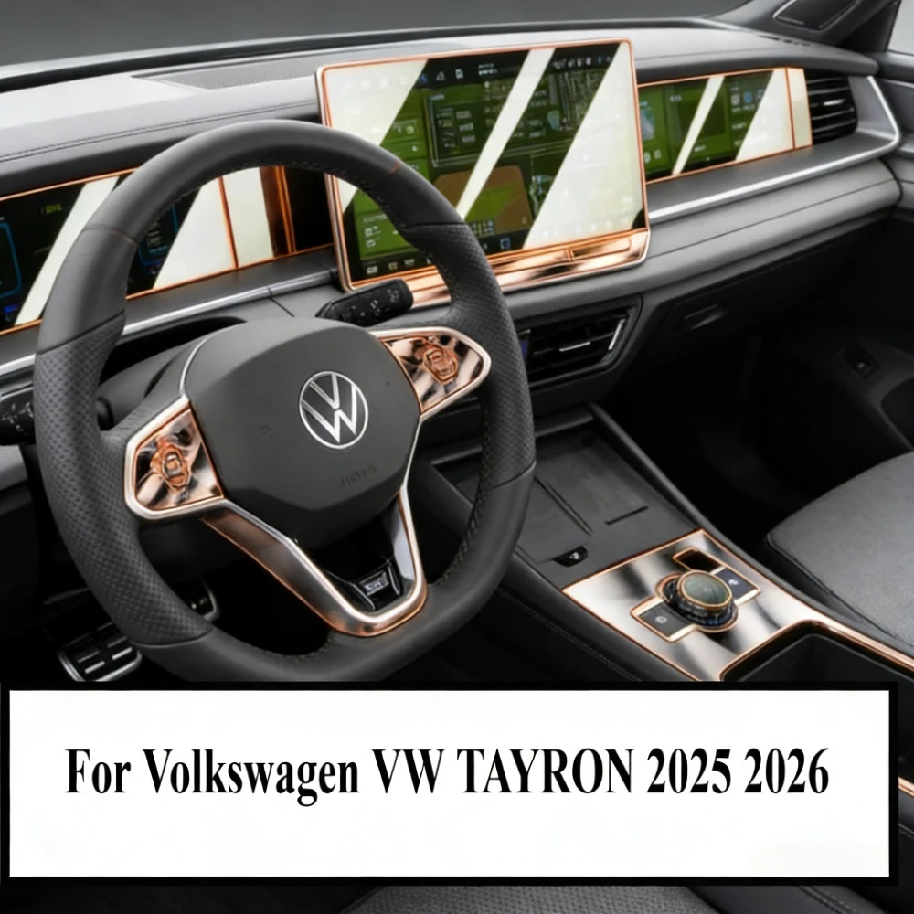 Pellicola Protettiva In Nanofilm Per VW Tayron 2025/2026 – 12.9″ Discover, 2 Pezzi Antigraffio - 3