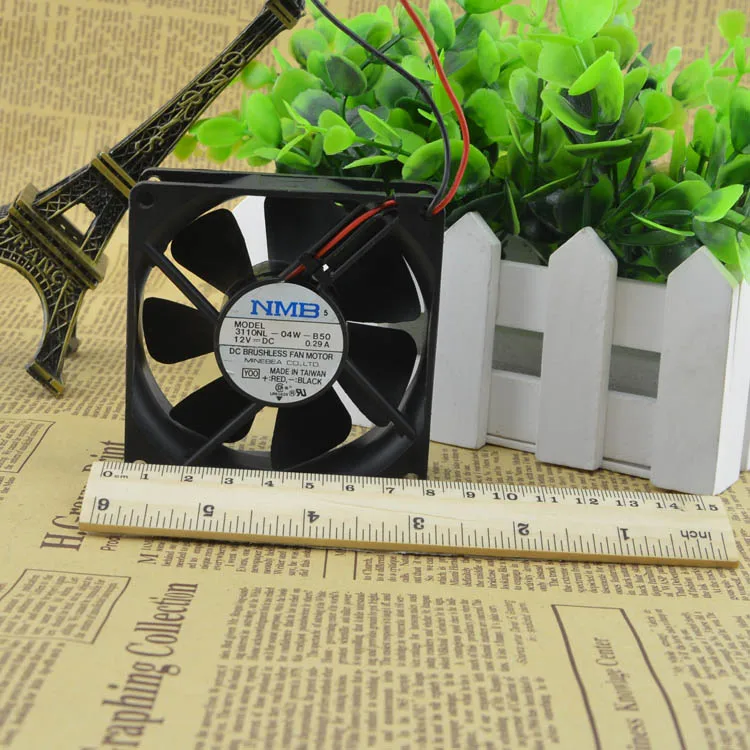 

3110NL-04W-B50 8025 12V 0.29A 2WIRES BALL SERVER COOLING FAN