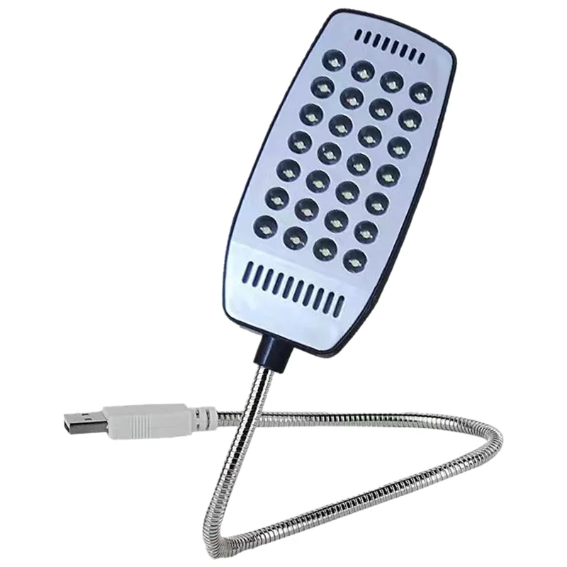 28-светодиодная лампа для чтения USB-светильник для книг Светодиодная USB-светильник для книг Ультра яркая гибкая лампа для ноутбука, компьютера