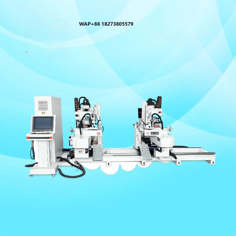 220mm-2000mm Double-End CNC Tenon and Mortise Machine Woodworking Automatic Tenoning Tenoner for Wood Cabinet Doors
