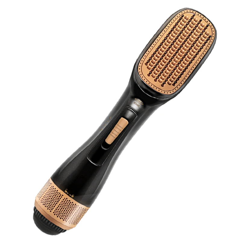 

Hair Straightening Hot Air Comb Quick Dry Negative Ion Conditioning Curling Iron Hair Dryer OEM