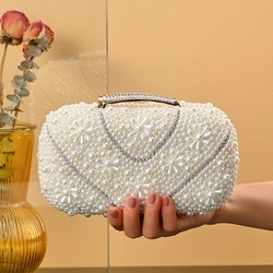 Evening Bag with Detachable Chain Clutch Purse for Women Sparkling Party Handbag for Wedding ladies bags