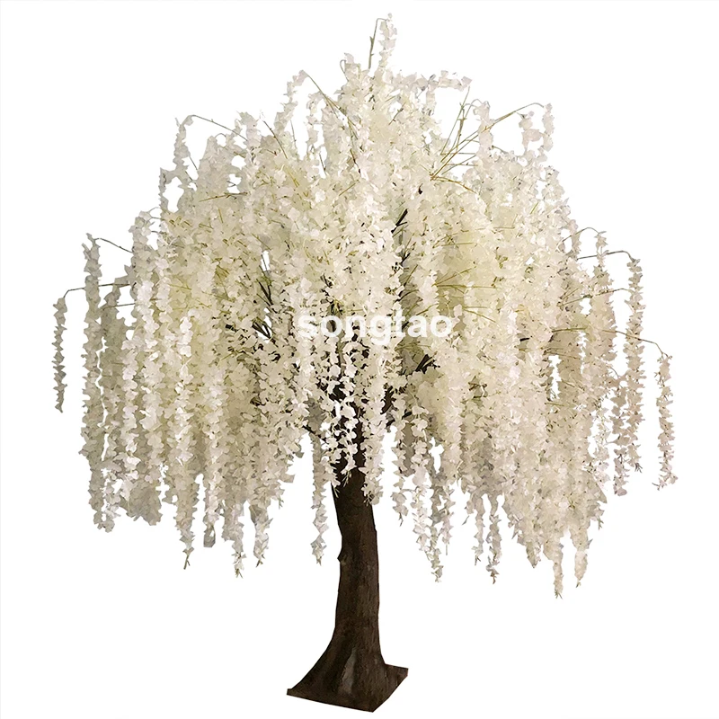 custom.Large Decoration Wisteria Wedding Centerpiece Tree Artificial Large Decoration artificial trees