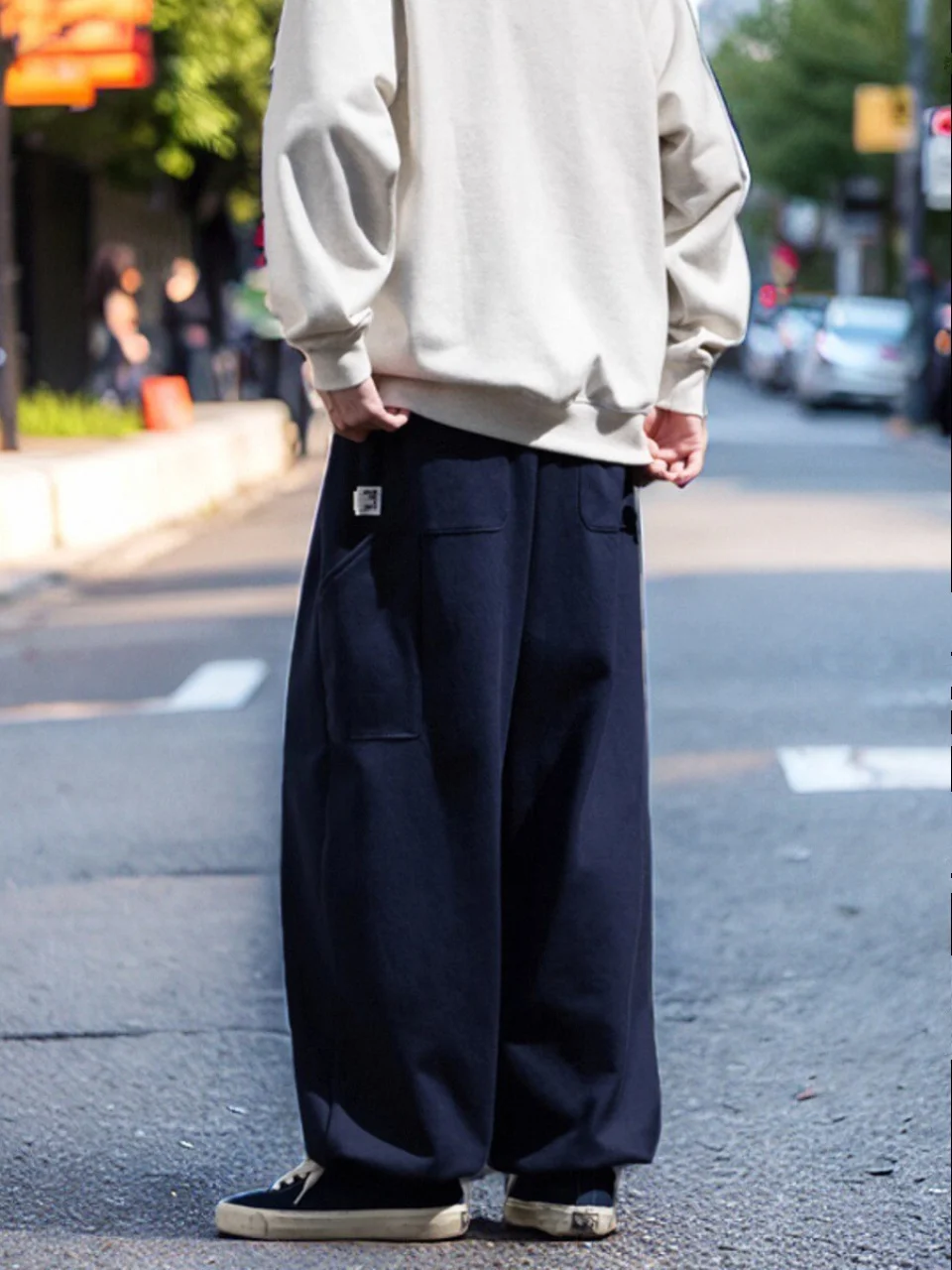 

Японские тяжелые простые спортивные повседневные спортивные штаны мужские модные брендовые y Fce теплые свободные длинные брюки с манжетами