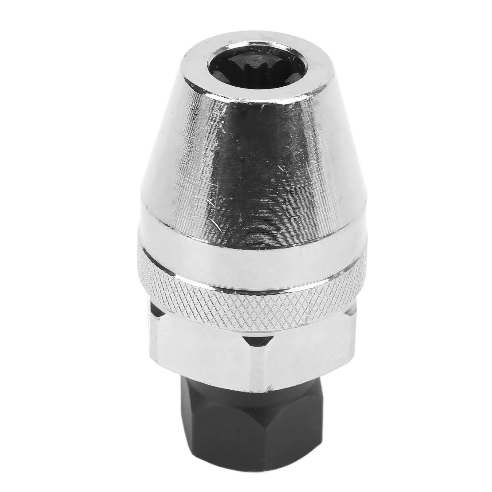 3/8in Drive Stud Extractor Steel Alloy Universal Broken Bolt Remover for 1/4in‑1/2in Rounded Studs