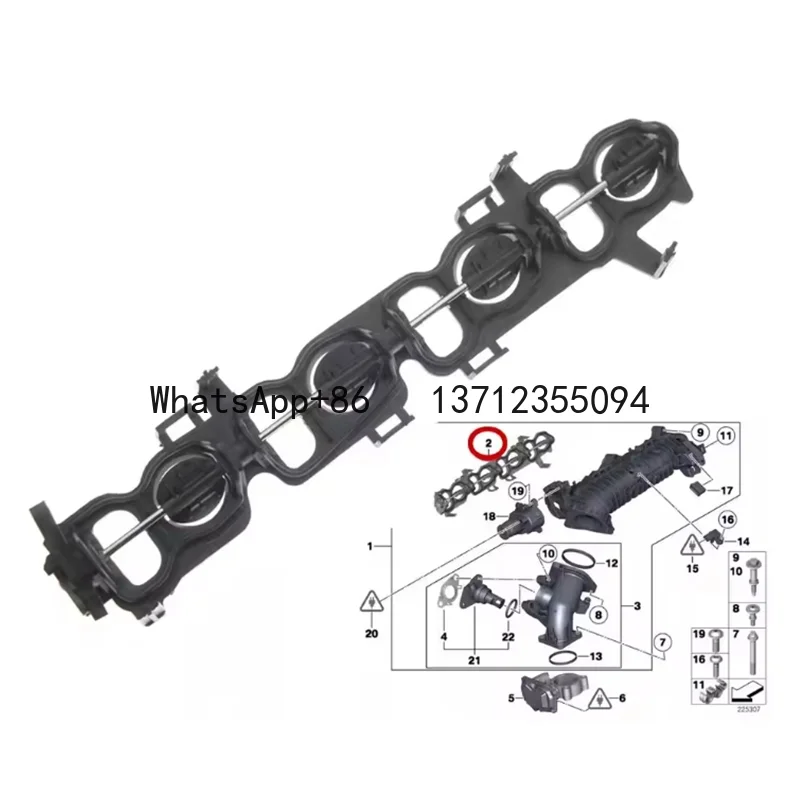 

Совершенно новый USZCZELKA УПЛОТНЕНИЯ ДВИГАТЕЛЯ ДВИГАТЕЛЯ N47N 11617812938 ДЛЯ BMW 316d 318d 320d 114d 116d 118d 218d 418d 520d X1 16d 18d X3