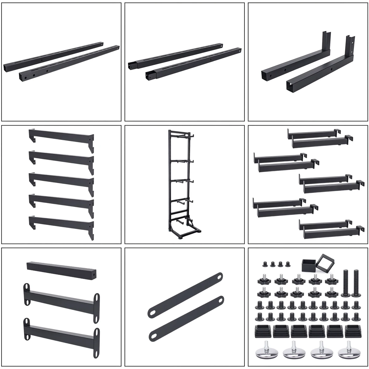 Adjustable Storage Rack Display Stand for 1/10 1/12 1/18 1/24 RC Crawler – Metal Standing Display for RC Hobby Models