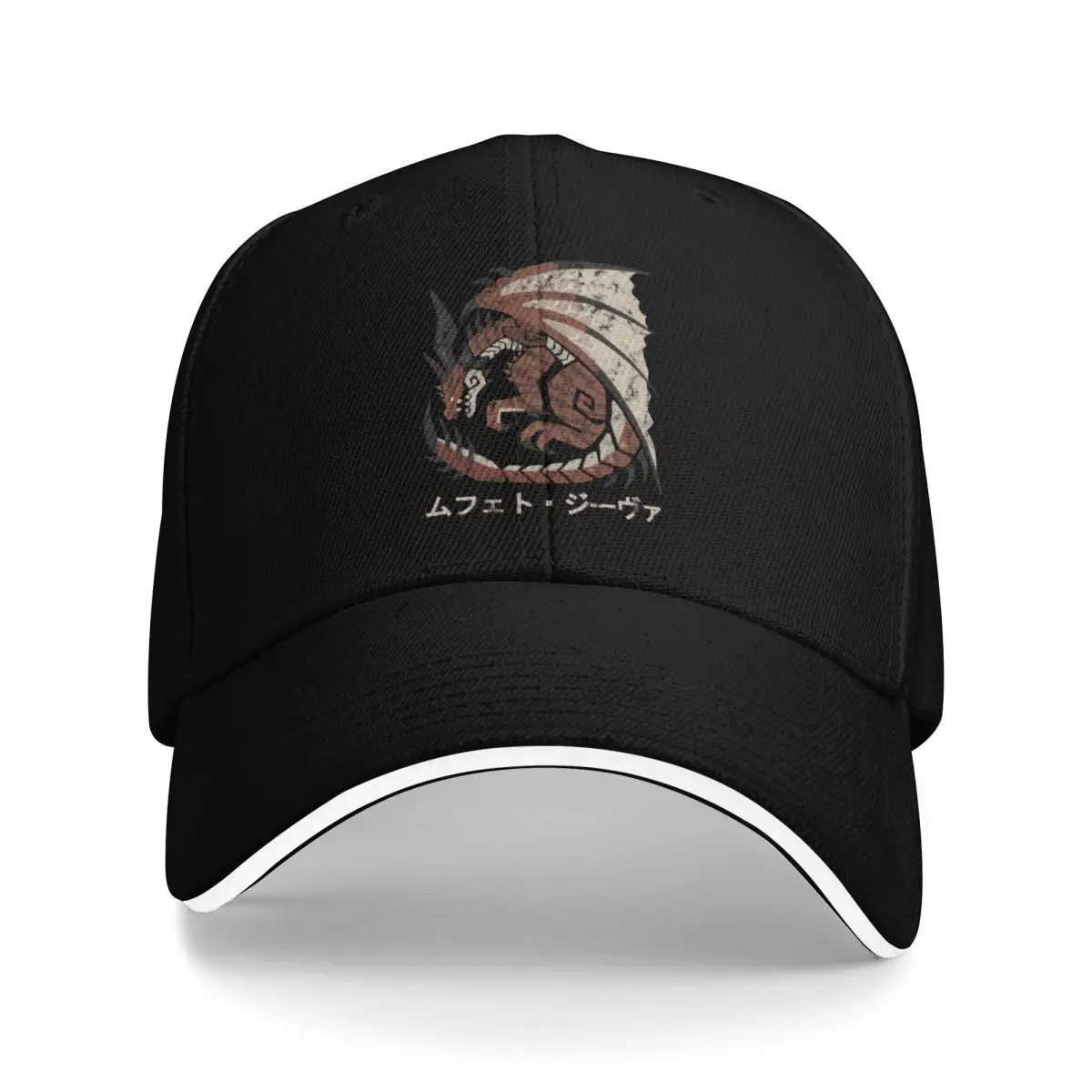

Monster Hunter World Iceborne Safijiiva Kanji Baseball Cap Beach Bag Luxury man cap Golf Hat For Women 2025 Men's