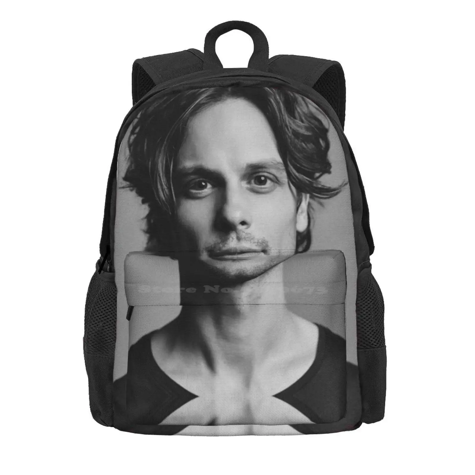 Matthew Gray Gubler Hot Sale Schoolbag Backpack Fashion Bags Criminal Minds Fbi