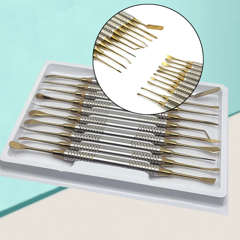 

10 шт./компл., стоматологический инструмент, имплантат, периодический сепаратор лифта, разделитель перисталя, инструмент для отражания и втягивания, комплект