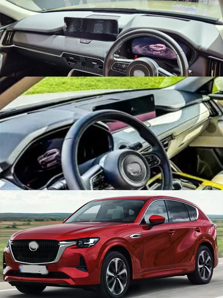For 2024-2026 Mazda CX-60/70/80/90 Dashmat Dash Mat Dashboard Cover Instrument Panel Insulation Sunscreen Protective Pad