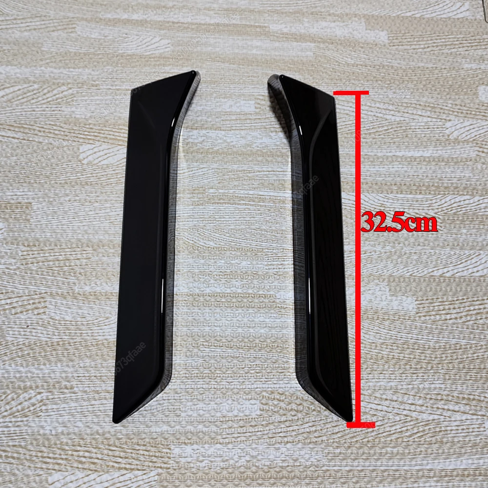 Car Rear Window 2Pcs Side Splitter Wing Gloss Black Exterior Trim Only For Seat Leon 5F FR MK3 MK3.5 5Door 2013-2021 Kits Tuning - view 5