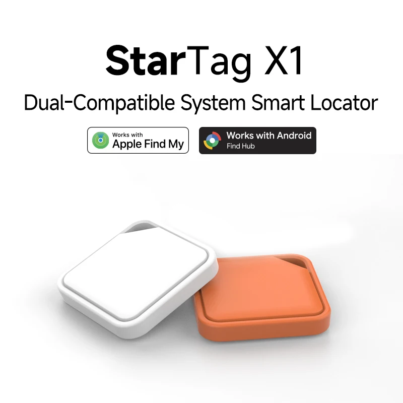 StarTag X1 Smart Tracker Bluetooth Anti-Lost Item Locator Apple Find My Android Find Hub Global Position Sound Search for item