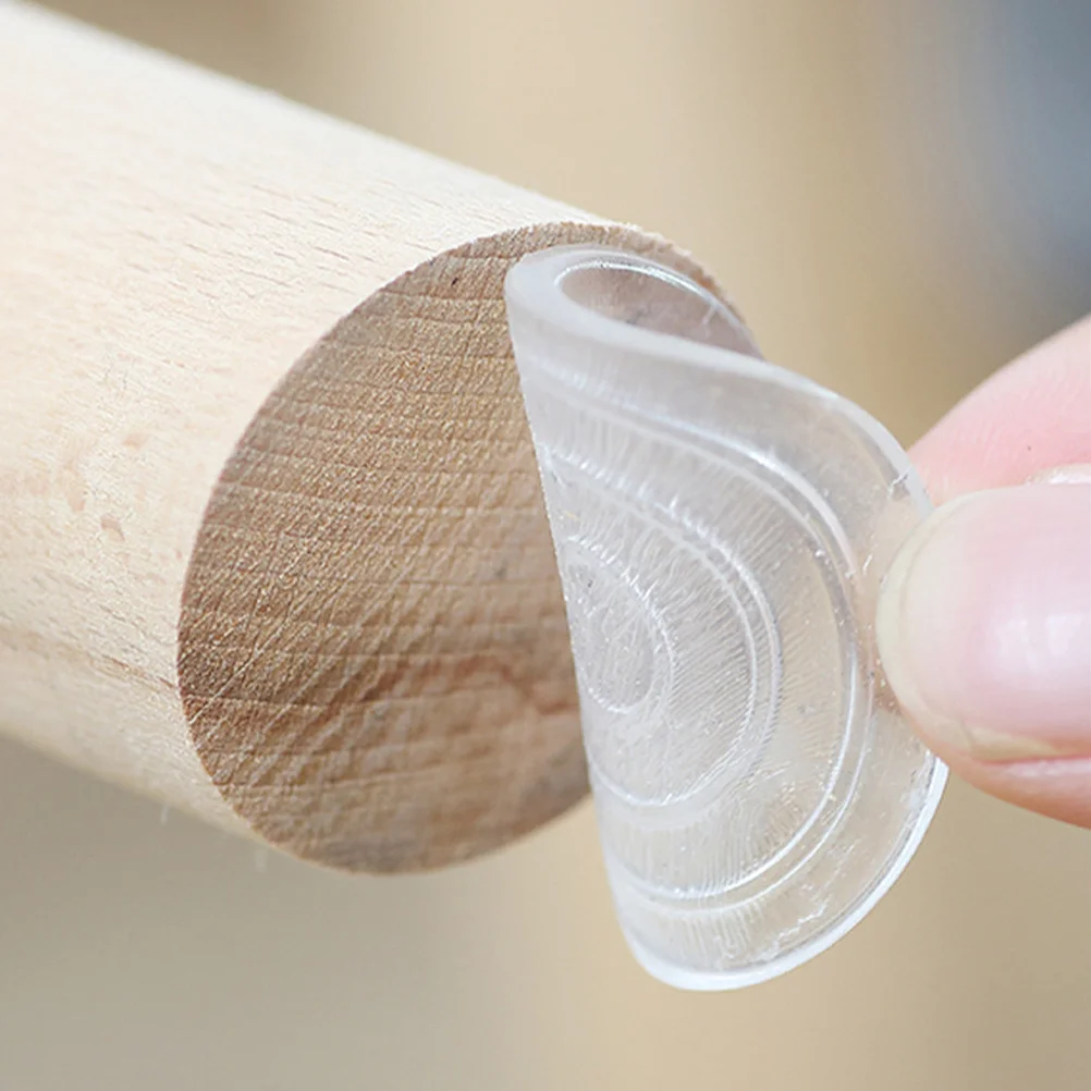 

12pcs Anti-Collision Non-Slip Pads For Furniture Legs Wear-Resistant Floor Protectors Multi-Function Chair Wheel Stoppers Couch