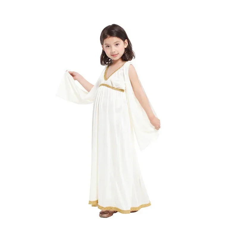 

Halloween Cosplay, Children's Makeup Ball Girls' Roman Princess Costume Children's Performance Costume Cosplay Princess
