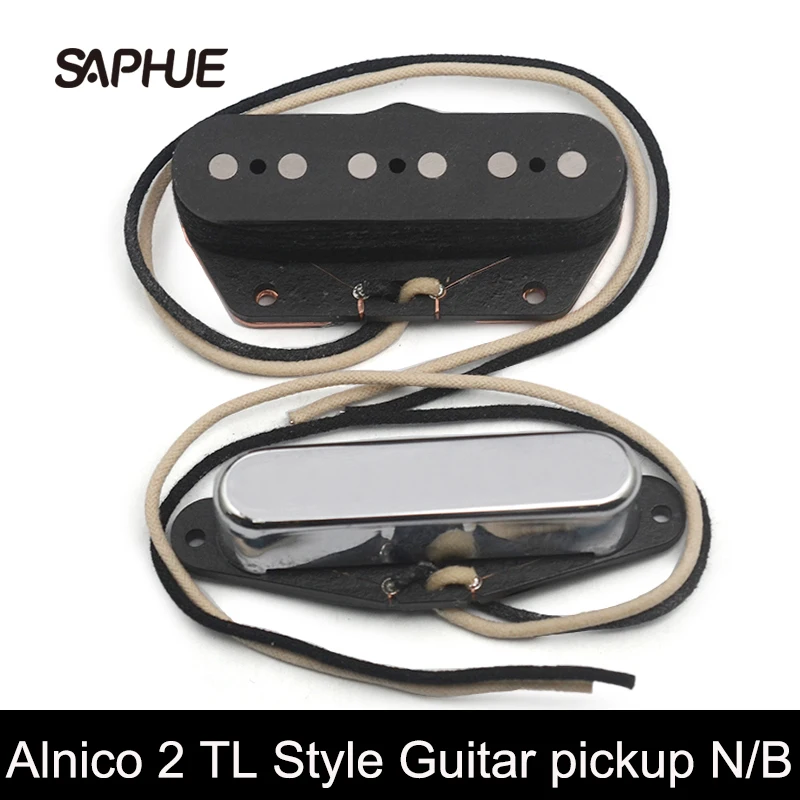 

Alnico II Magnet Pickup for TL Electric Guitar Neck and Bridge 7.5/6.5K Alnico 2 Pickup Guitar Parts