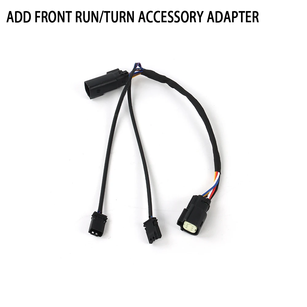 Front Turn Signal Running Light Adapter Bracket for Harley Touring Street Glide Road Glide 2023.5-2025 Motorcycle Accessories
