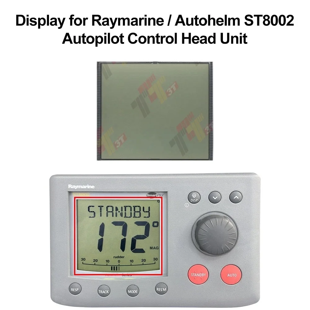 E12183, E12119-P, E12121 LCD-Display für Raymarine / Raytheon / Autohelm ST8001 ST8002 Autopilot-Steuergerät ​ – Detail 2