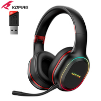 KOFIRE UG-05 2.4GHz/Bluetooth Wireless Gaming Headset for PC, Laptop, PS5, PS4, Nintendo Switch, Dynamic EQ Ultra-Low Latency