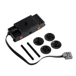 Şaft teknolojisinin parçaları çok fonksiyonlu elektrikli alet pil paketi ile uyumludur servo blokları tren elektrik motoru pf model setleri-kitleri inşaat Lego globe'un 6 büyük satışı-no. 3