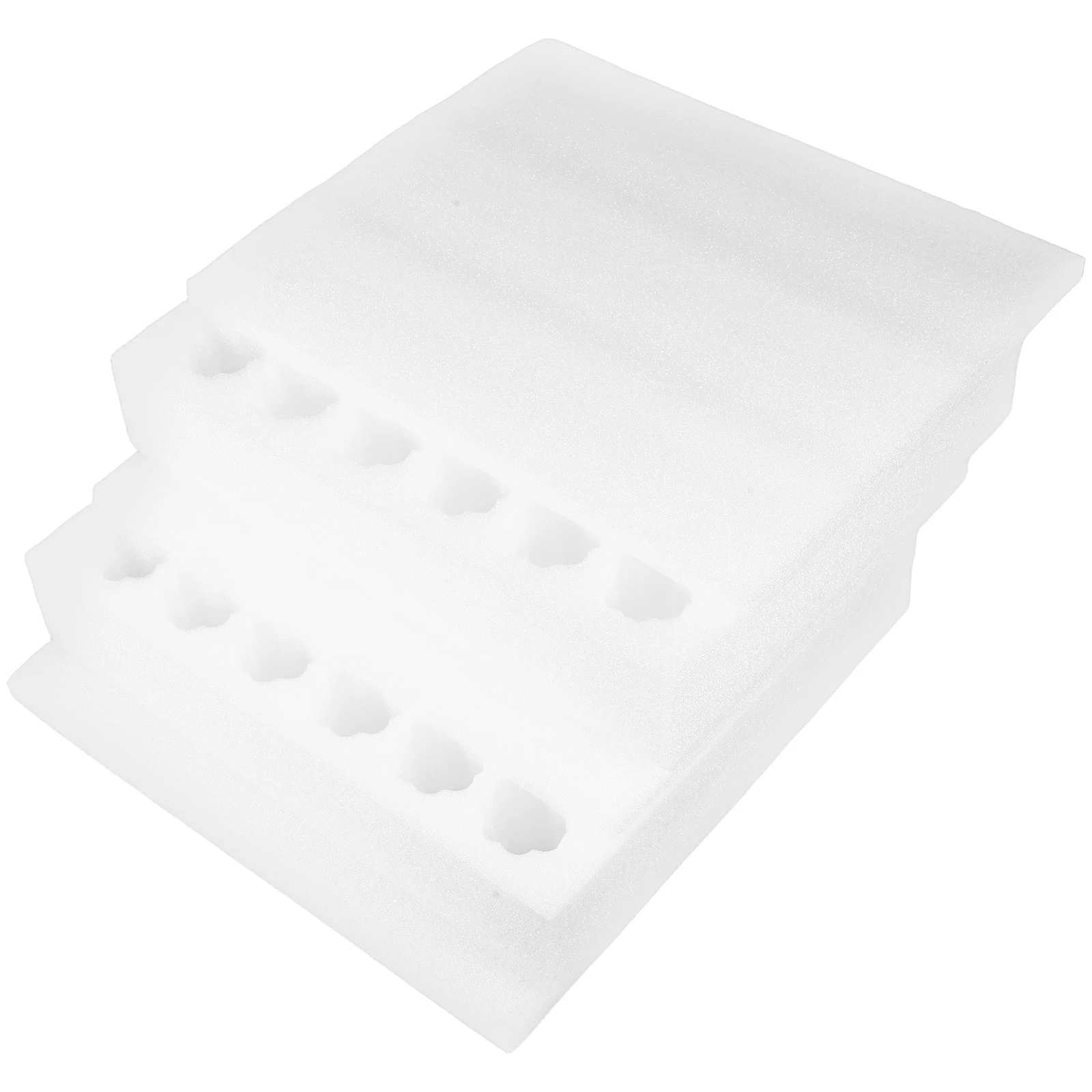 

1 set Pearl Cotton Egg Holder Thickened White Shock Resistance Drop Protection Logistics Foam Packaging Egg Carrier Case