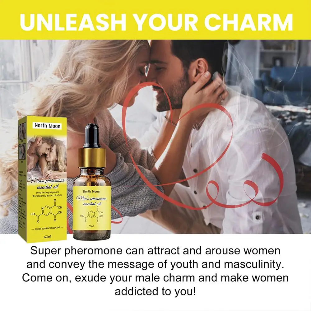 10 ml Pheromone Parfüm Herren Duft Intensive Collection Parfüm Pheromon Ätherisches Öl Parfüm für Männer, um Frauen anzulocken