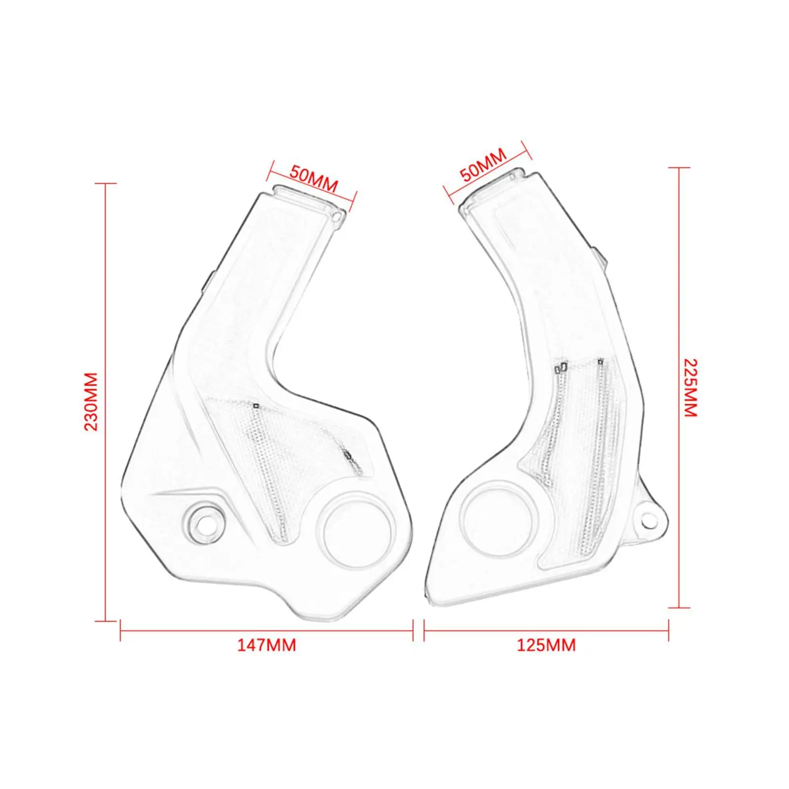 واقي إطار الدراجة النارية محمول عملي وسهل التركيب وحماية ممتازة عالية الأداء لـ Kawasaki Klx230 2020-2023