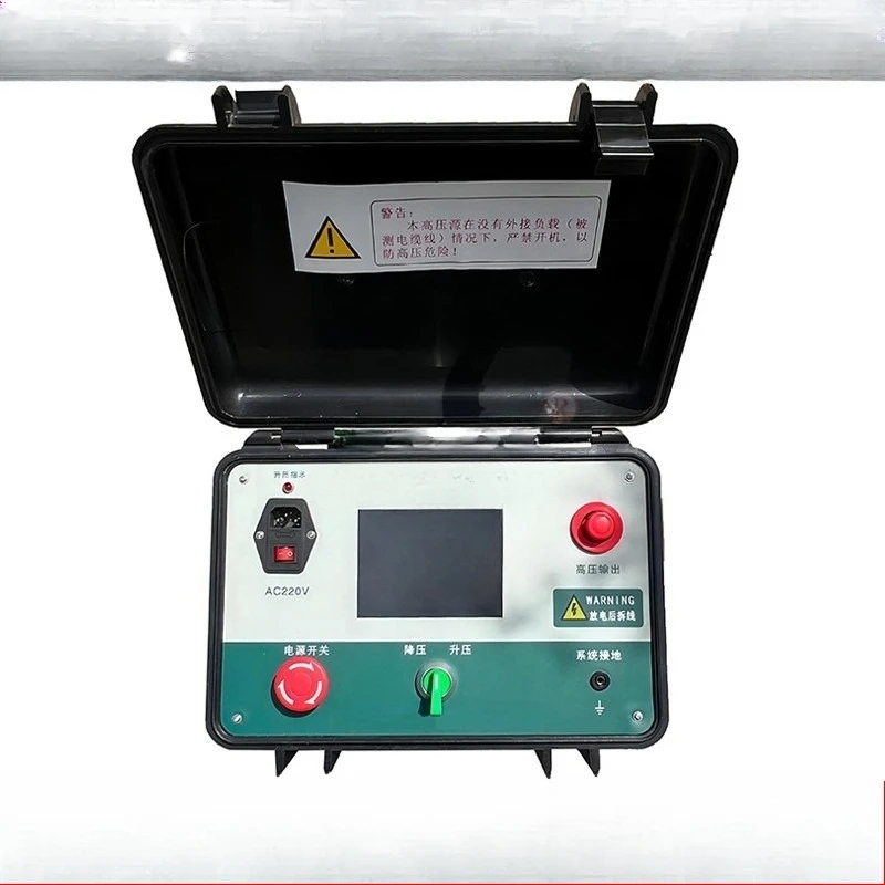Portable high-frequency high-voltage signal generator, light high-voltage signal power supply, high-voltage test transformer