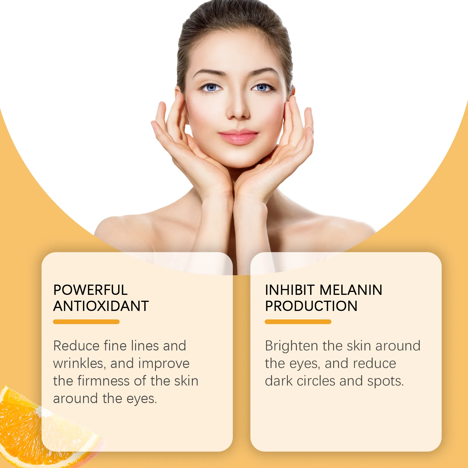 비타민 C 다크서클 아이크림 눈가 주름 제거 아이백 완화 미백 탄력 주름개선 보습 아이크림