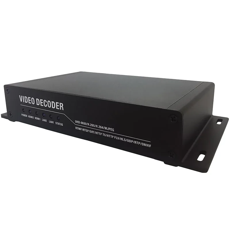 OTV-MD16 IP RTMP RTSP TS RTSP UDP HTTP TS  FLV UDP SRT RTP to Video Decoder H265 H264